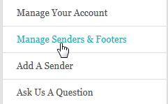 Use Manage Senders and Footers for the Best Email Campaigns