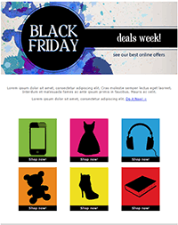 Black Friday Email Marketing Campaign Template