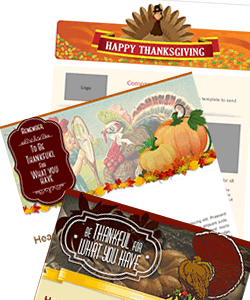 Thanksgiving Email Templates
