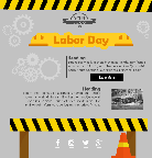 Labor Day Email Template for Construction